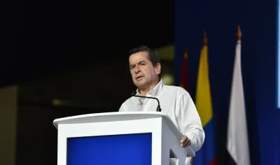 Juan Fernando Cristo, ministro del Interior.