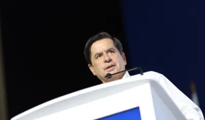 Juan Fernando Cristo, ministro del Interior.