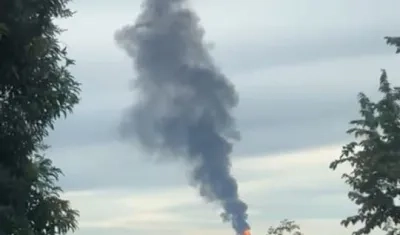 Erupción del volcán San José Mulatos.