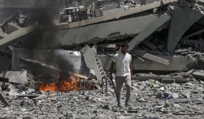 Consecuencias de los ataques israelíes en Gaza.