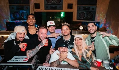 Los autores de la canción.