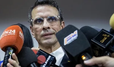 El opositor venezolano Henrique Capriles.