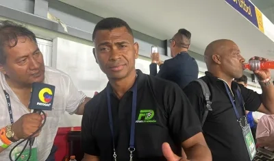 Iván Hurtado, una leyenda del fútbol ecuatoriano.