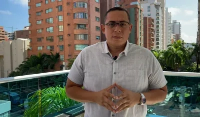 Jonatan Torregrosa, primo de Guisella Mejía. 