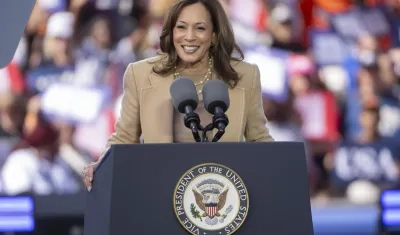Kamala Harris, candidata demócrata.