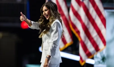 La gobernadora de Dakota del Sur, Kristi Noem.