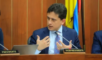 El ministro de Comercio, Industria y Turismo, Luis Carlos Reyes.