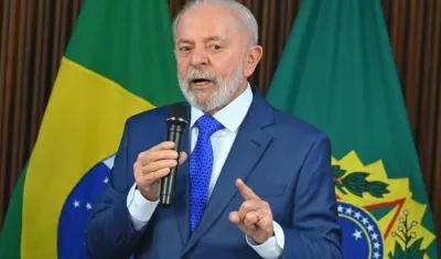 Luiz Inácio Lula da Silva, presidente de Brasil. 