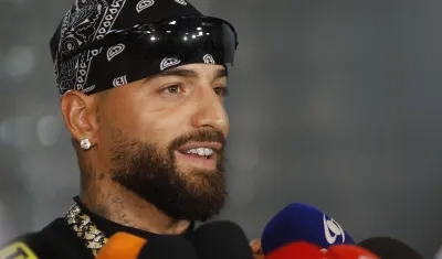 Maluma, cantante colombiano.