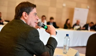 El ministro del Interior, Juan Fernando Cristo.