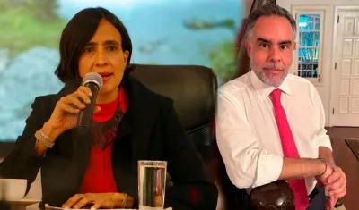 Susana Muhamad y Armando Benedetti.