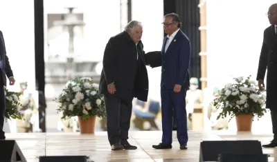 José 'Pepe' Mujica y Gustavo Petro.