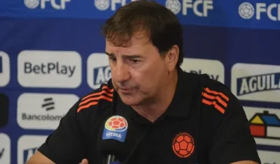 Néstor Lorenzo, seleccionador de Colombia.