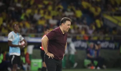 Néstor Lorenzo, técnico de Colombia. 