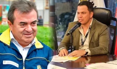 Olmedo López y Sneyder Pinilla, exdirectores de la Unidad para la Gestión del Riesgo (UNGRD). 