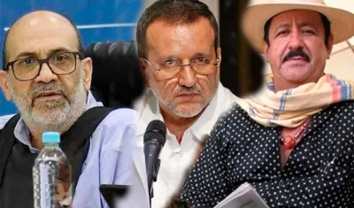 'Jorge 40', 'Macaco' y Hernán Giraldo.