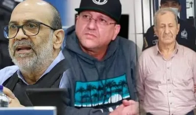 Rodrigo Tovar, alias 'Jorge 40'; Carlos Mario Jiménez, alias 'Macaco', y Hernán Giraldo. 