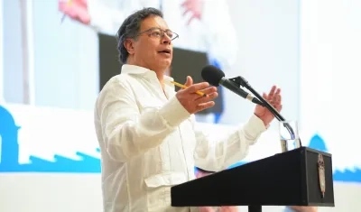 El Presidente de la República, Gustavo Petro.
