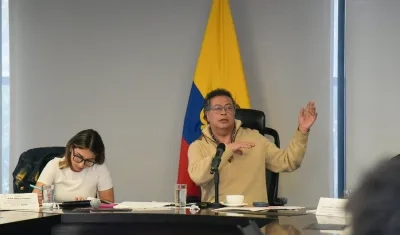 El Presidente de la República, Gustavo Petro.