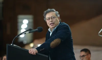 El presidente de la República, Gustavo Petro.