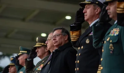 El Presidente Gustavo Petro.