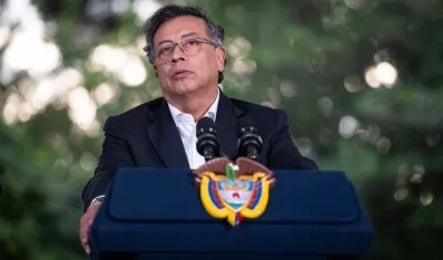 El Presidente Gustavo Petro.