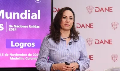 Piedad Urdinola, directora del Dane.