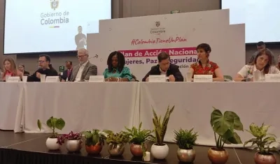 Lanzamiento del Plan de Acción Nacional Mujeres, Paz y Seguridad.