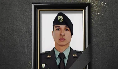 Teniente Jorge Humberto Muñoz Gómez, asesinado durante los enfrentamientos.