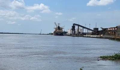 Puerto de Riverport, en Barranquilla.