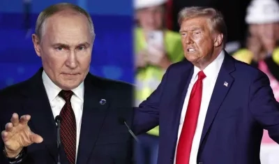 Vladimir Putin y Donald Trump.