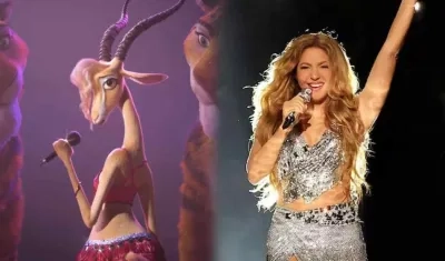 Shakira interpretará a Gazelle.
