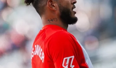 Luis Suárez, delantero del Almería.