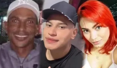 Jiriberth Alfaro Ortega, Edwar Jesús Gamarra Solano y Shirley Paula Romero Campo, tres de las nueve víctimas. 