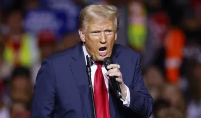 El candidato republicano Donald Trump.