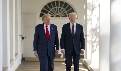 Donald Trump y Joe Biden.