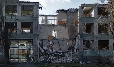 Imagen de los daños en Ucrania.