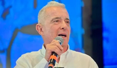 El expresidente Álvaro Uribe Vélez.