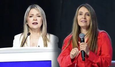 Vicky Dávila y Paloma Valencia.
