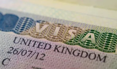 Visa del Reino Unido.