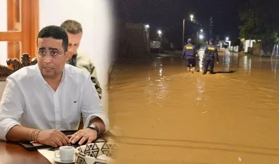  Gobernador de La Guajira, Jairo Aguilar Deluque / Imágenes de la emergencia. 