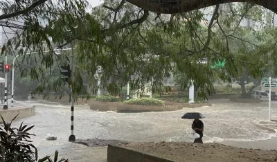 Las lluvias continuarán este fin de semana en Barranquilla.