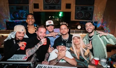La canción fue realizada bajo la producción de Ovy on the drums, junto a Feid, Maluma, J Balvin, Karol G, Dfzm, Dfzm y Ryan Castro. junto a 
