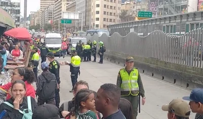 Barrio San Victorino de Bogotá.