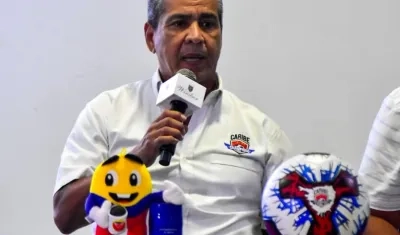 Carlos Bolívar, director de la Caribe Champions. 
