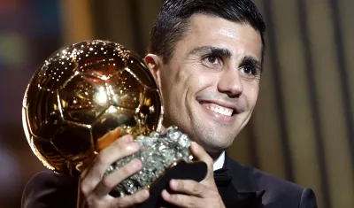 Rodri Hernández, ganador del Balón de Oro 2024.