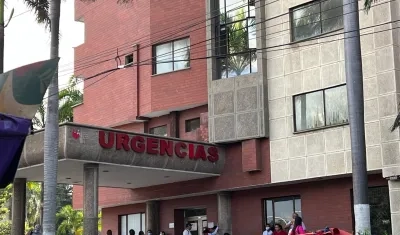 Fachada de la Clínica General del Norte, en Barranquilla. 