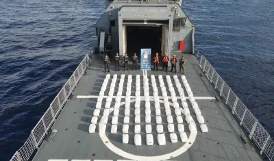 Operaciones de control marítimo contra el delito transnacional del narcotráfico.