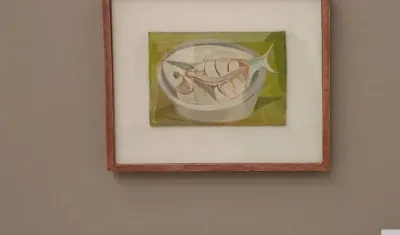 Diferentes obras hacen parte de la exposición.