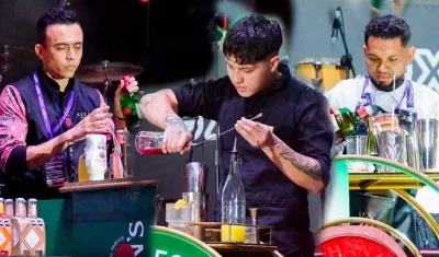 Siu Lang, Kevin Filos y Jorge Rosales.